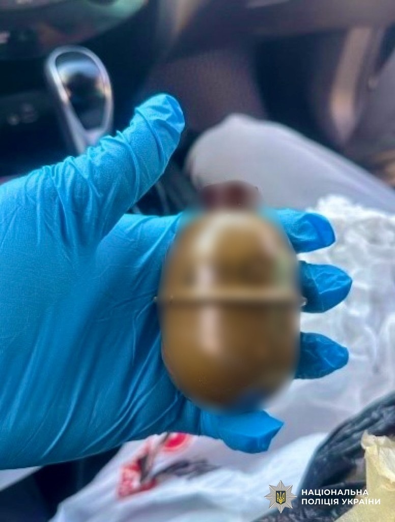П’ять гранат замість законного товару: у Первомайську затримали підозрювану в торгівлі боєприпасами