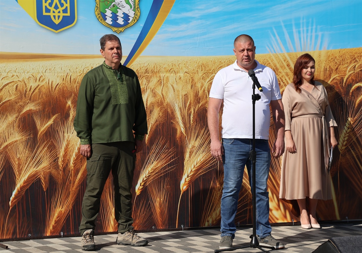 Слово мали секретар Південноукраїнської міської ради Денис Кравченко та генеральний директор ВП «Південноукраїнська АЕС» Вячеслав Стоянов. 