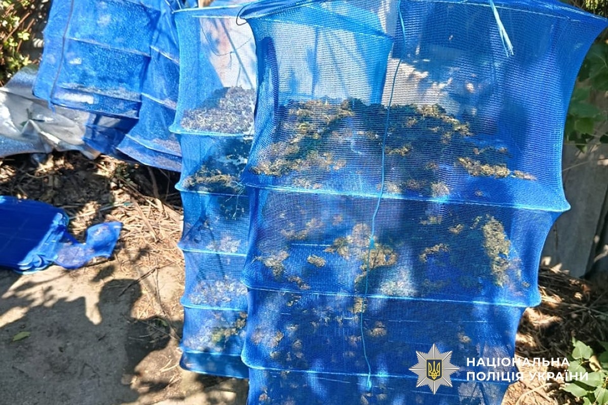 На Вознесенщині у чоловіка вдома знайшли майже 12 кг наркотиків ховав у сітках для сушіння риби