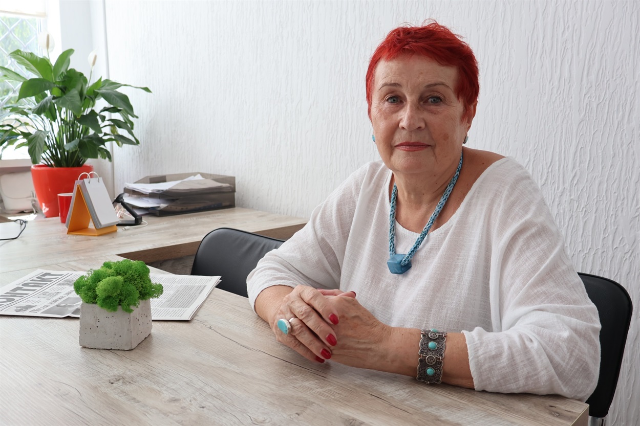 Наталя Неіщенко в редакції.