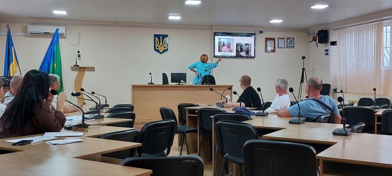 засіданні постійної комісії Південноукраїнської міської ради з питань житлової політики та комунального господарства 10 серпня.