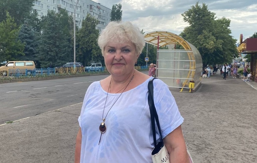 Олена Семенова, жителька Южноукраїнська