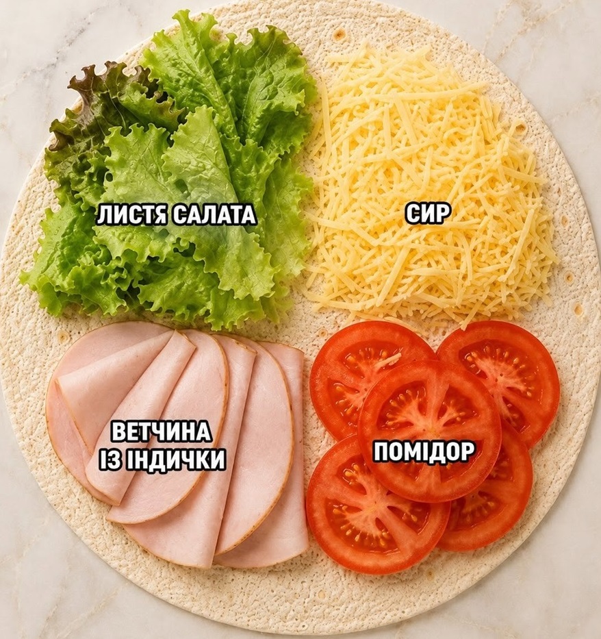 Шість ідей корисних рулетів із лаваша: швидкі рецепти для сніданку, обіду чи вечері