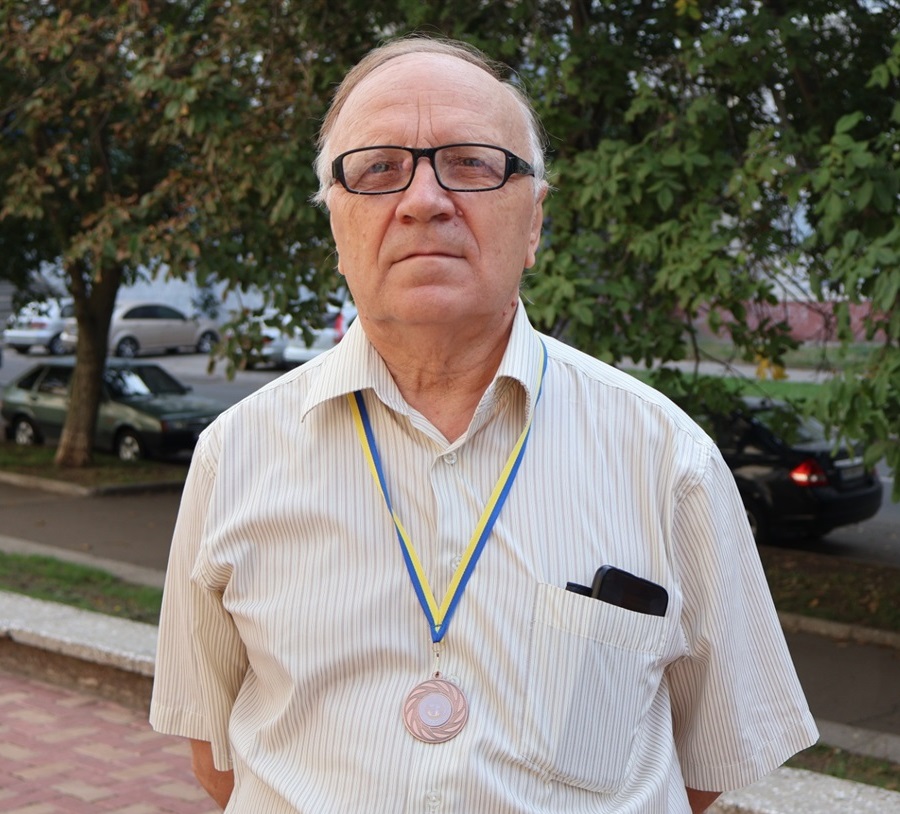 Пан Микола цьогоріч посів третє місце у змаганнях з велоспорту