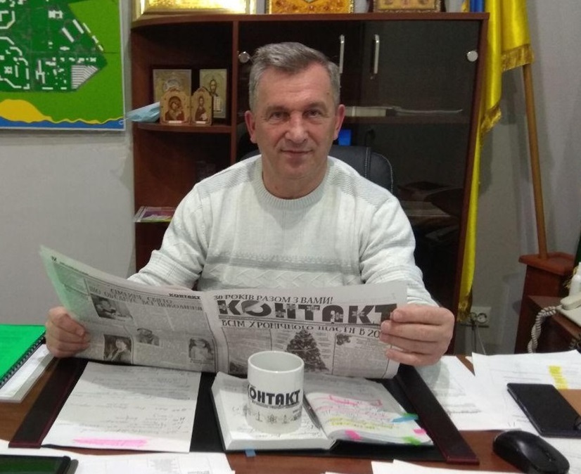 Во время нашей беседы выяснилось, что Валерий Онуфриенко регулярно читает газету "Контакт" и сайт Южка.City 