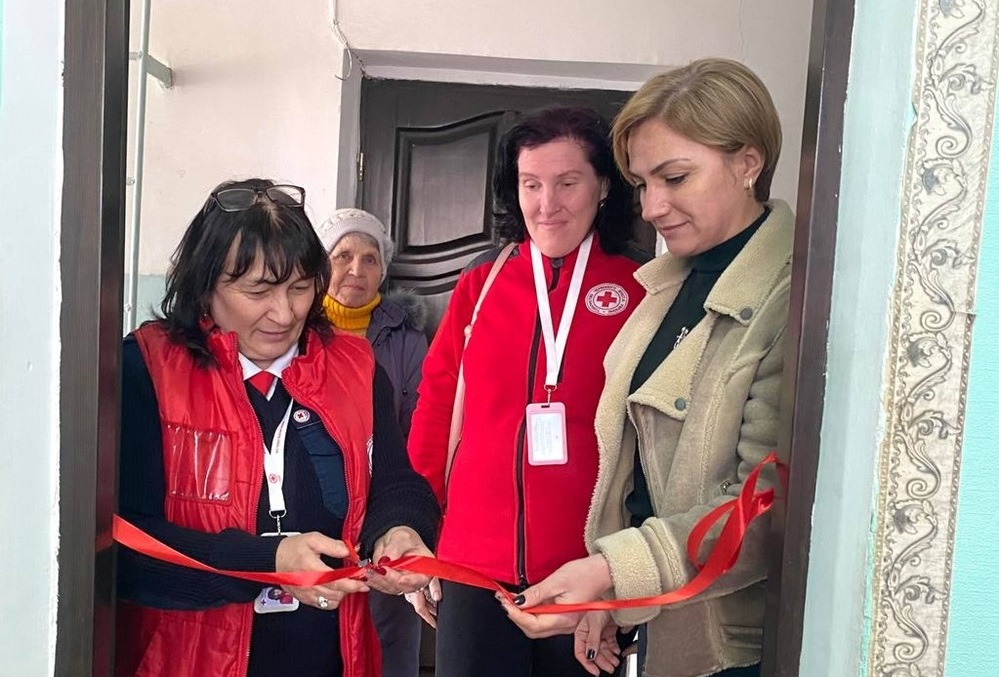 Начальниця відділення соціального захисту населення Арбузинської селищної ради Вікторія Медиченко подякувала колективу Южноукраїнського МЦ ТЧХ за підтримку арбузян
