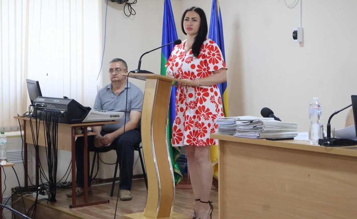 Антоніна Мартинко зачитала проєкт рішення, який одноголосно був схвалений.