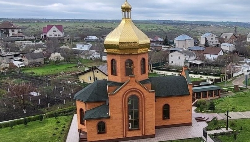 Храм Всіх Святих Українського Народу, Південноукраїнськ. Великодні служби та освячення пасок.