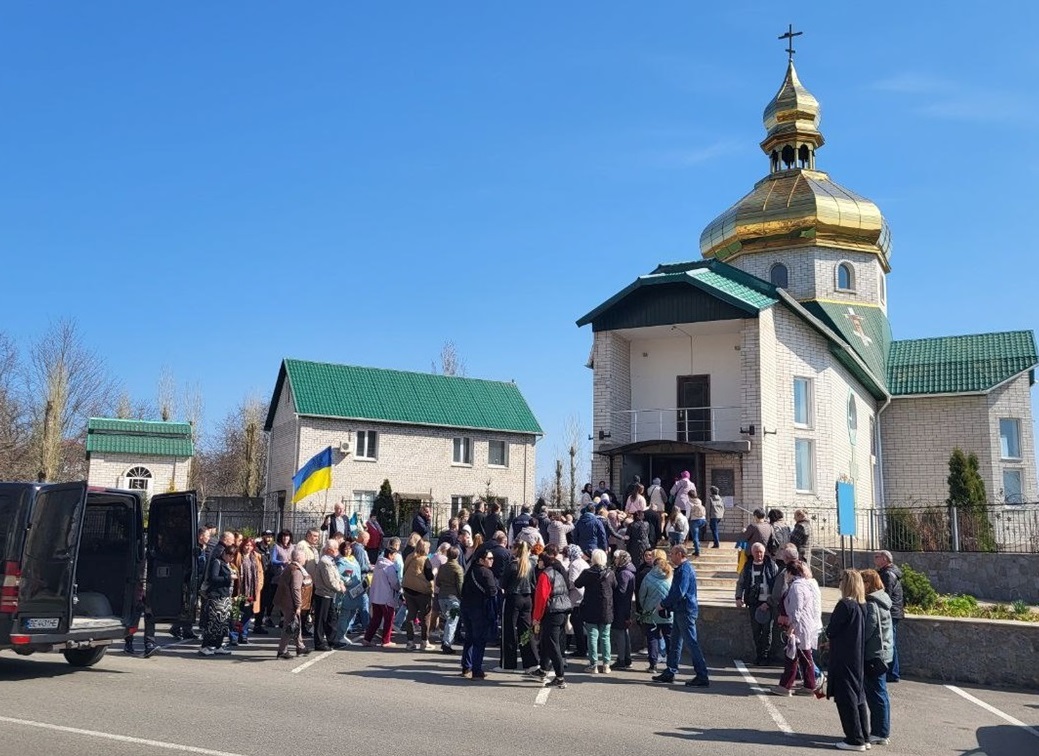 На похоронах Тетяни Сорокодум